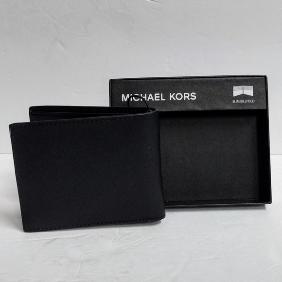 Michael Kors black leather wallet NWB 🔥 - Picture 4 of 5